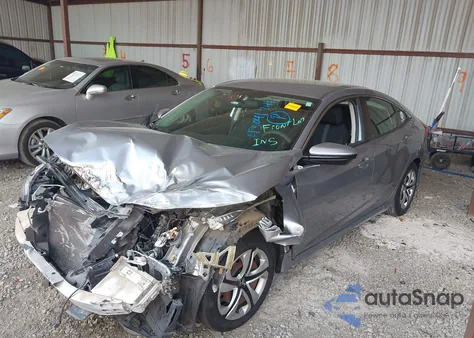 2018 Honda Civic Lx from USA, damaged, VIN 19XFC2F58JE028508